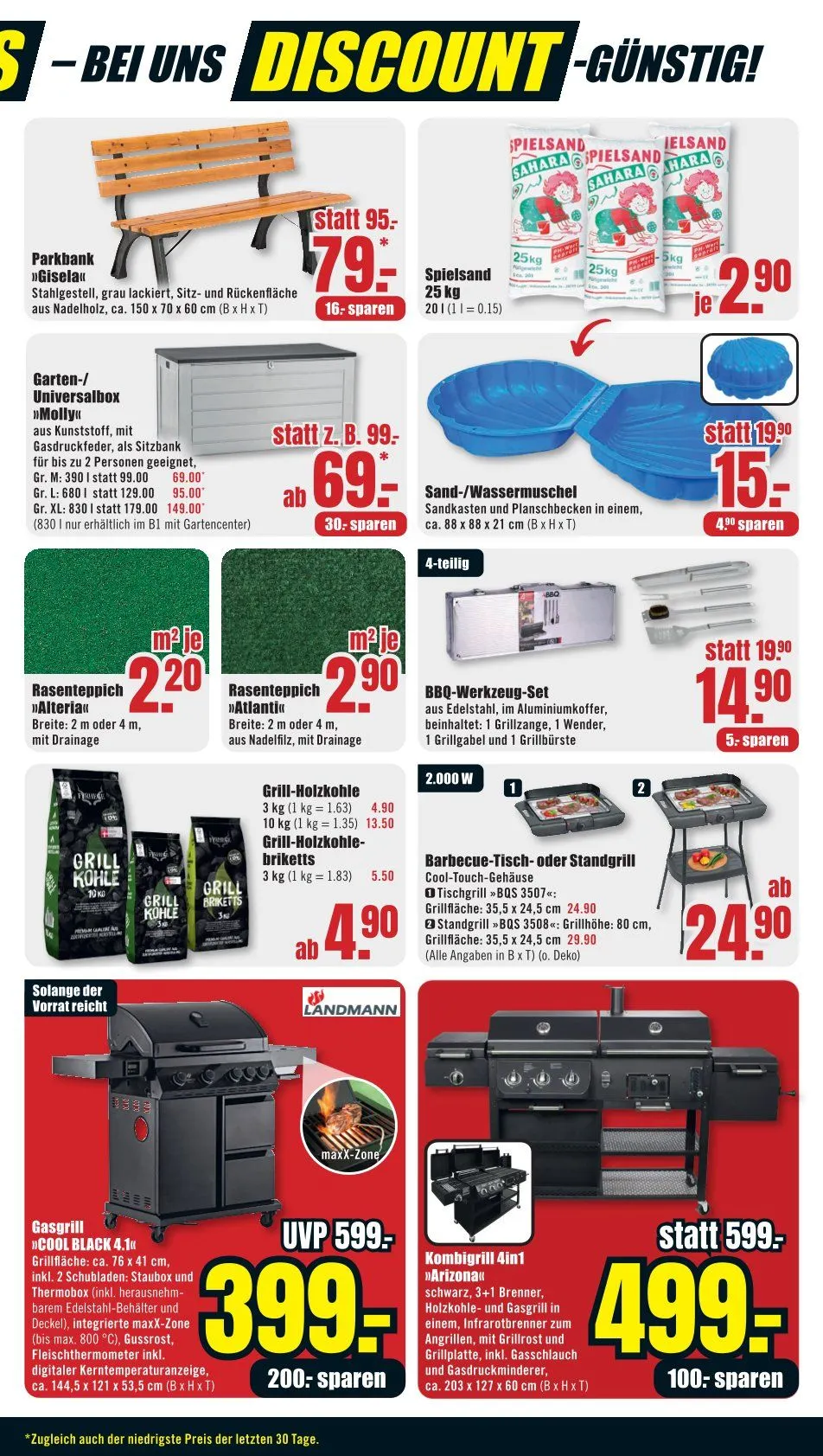 B1 Discount Baumarkt Angebote von 11. April bis 17. April 2026 - Prospekt seite 3