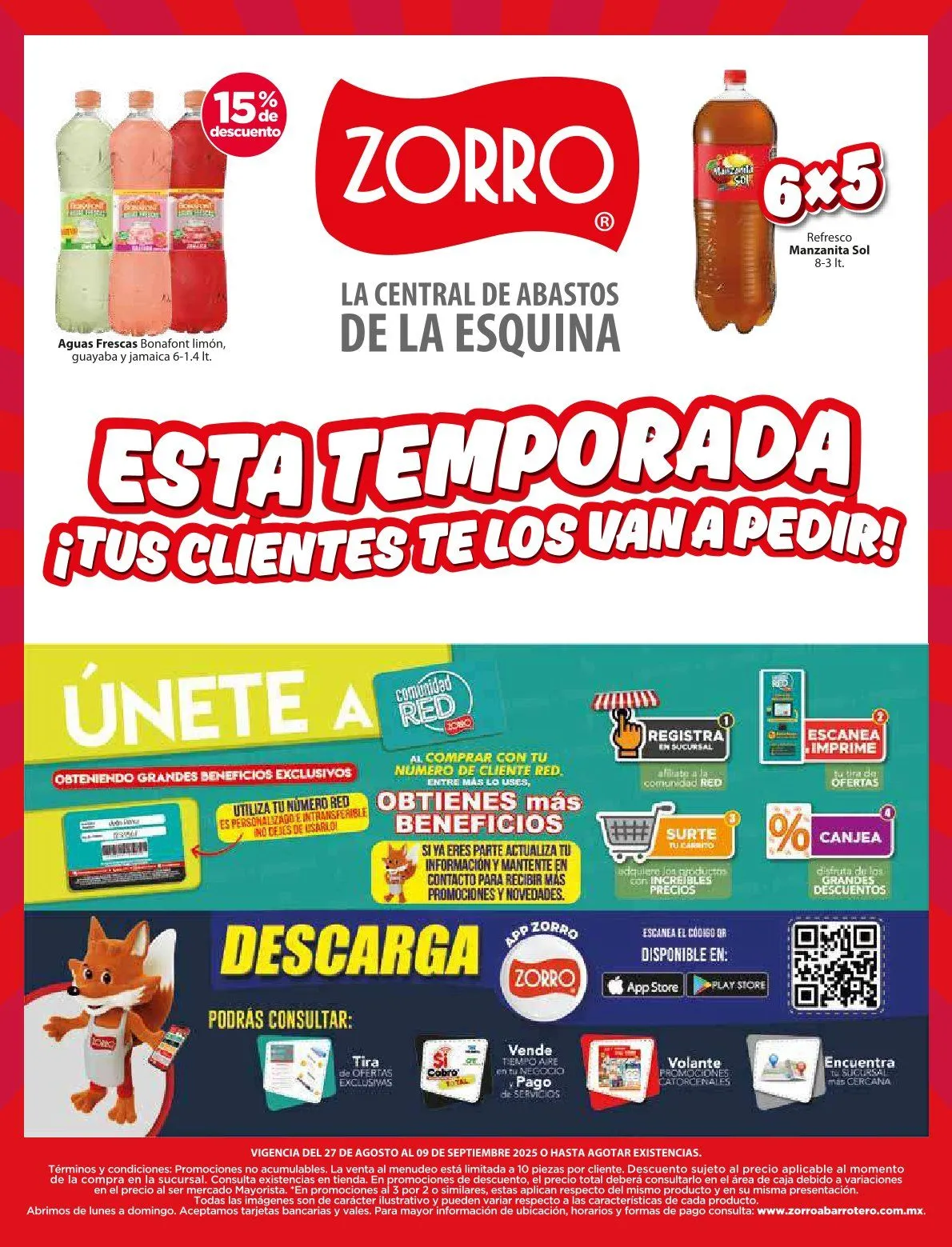 Catálogo de Zorro Ofertas 27 de agosto al 9 de septiembre 2025 - Pagina 3