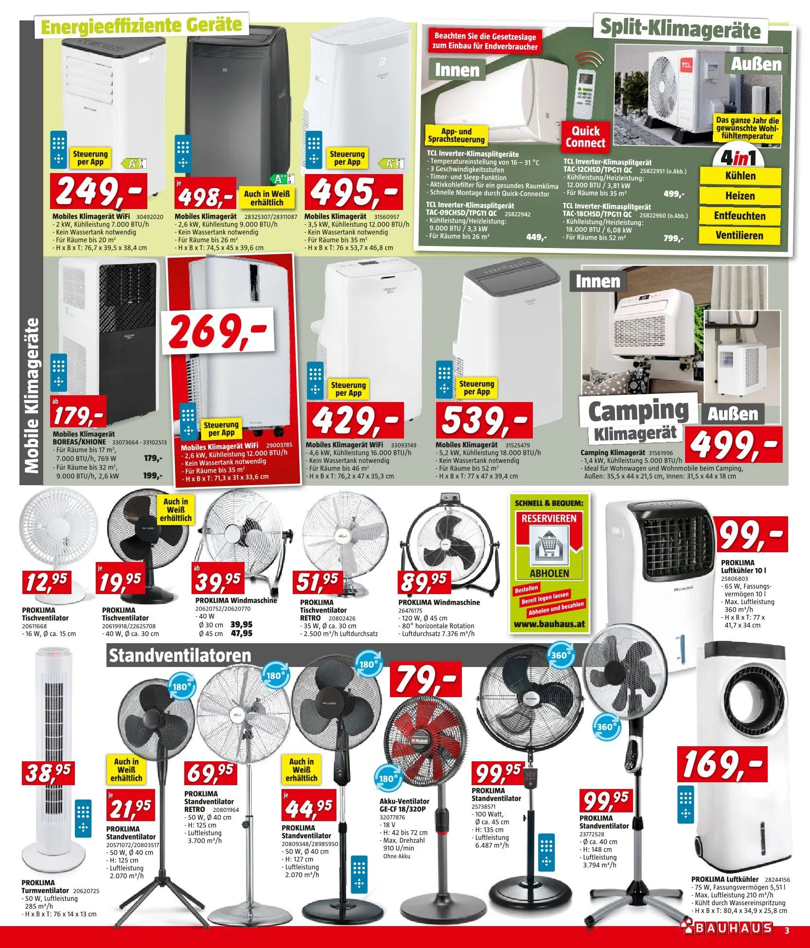 Bauhaus Deals von 30. Juni bis 14. Juli 2026 - Flugblätt seite  3