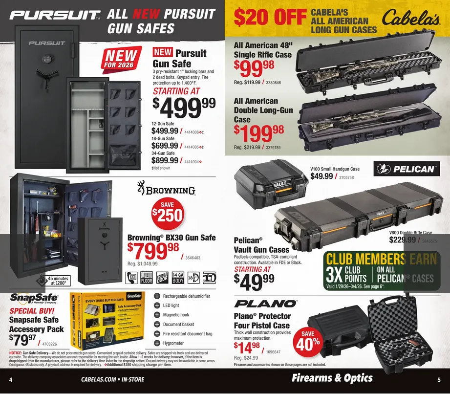 Weekly ad Bass Pro Shops Sales from January 29 to March 4 2026 - Page 3