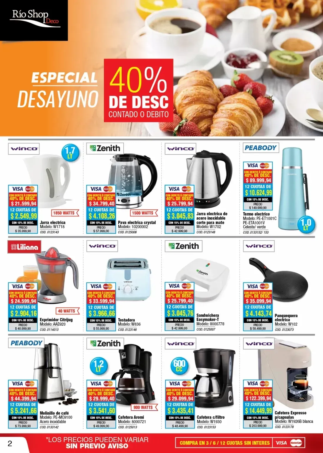 Ofertas de Rio Shop Deco Ofetas del mes 9 de septiembre al 4 de octubre 2025 - Página 2 del catálogo