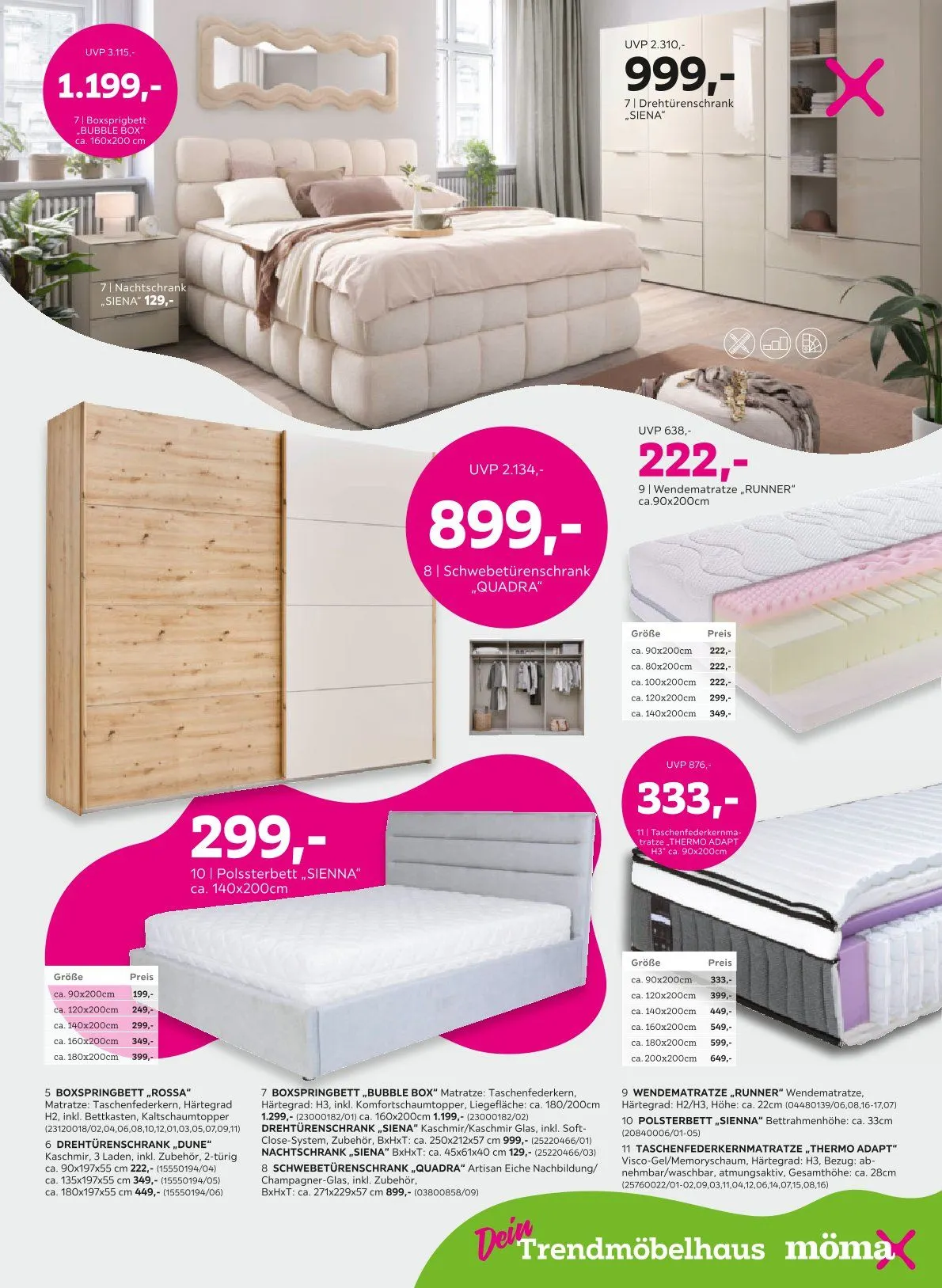 Mömax Angebote von 31. März bis 6. April 2026 - Prospekt seite 3