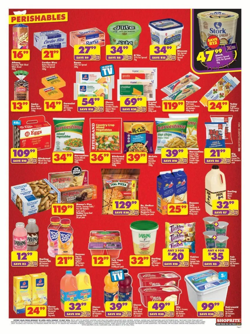  Shoprite Sales from 23 April to 10 May 2026 - Catalogue Page 3