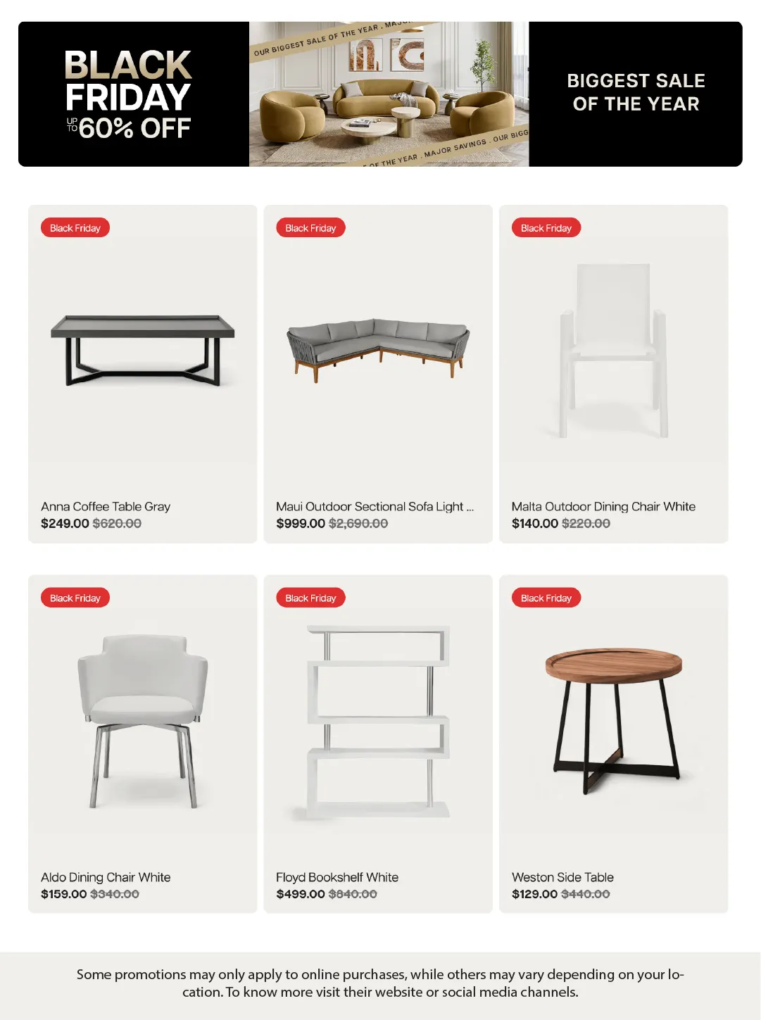 Weekly ad Modani Furniture Sales from November 25 to December 8 2025 - Page 2