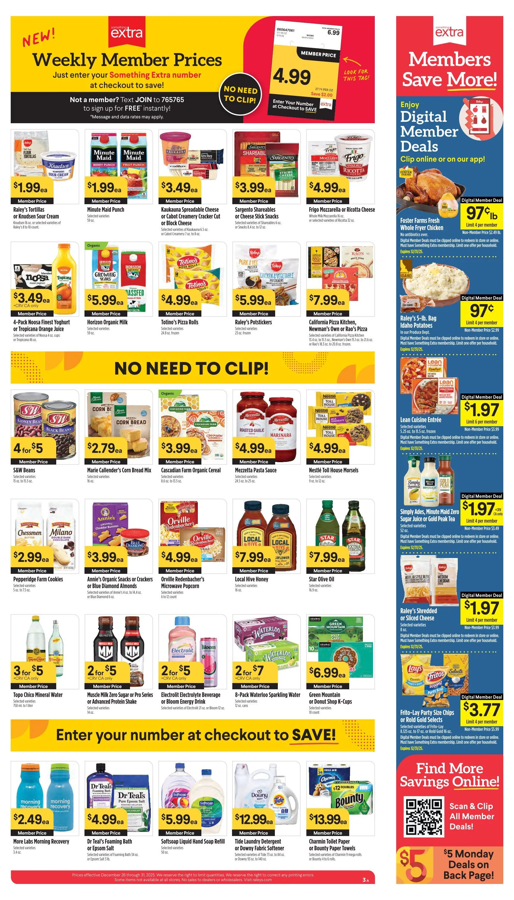 Weekly ad Raley's Sales from December 26 to December 31 2025 - Page 3