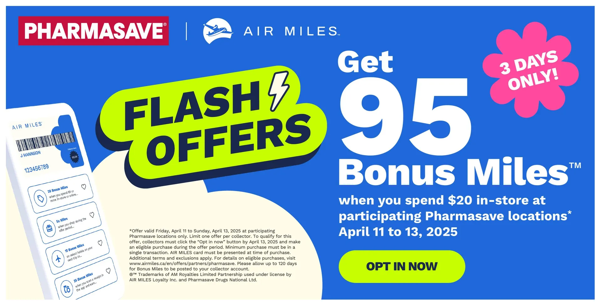 Pharmasave Sales from April 11 to April 24 2025 - flyer page 3