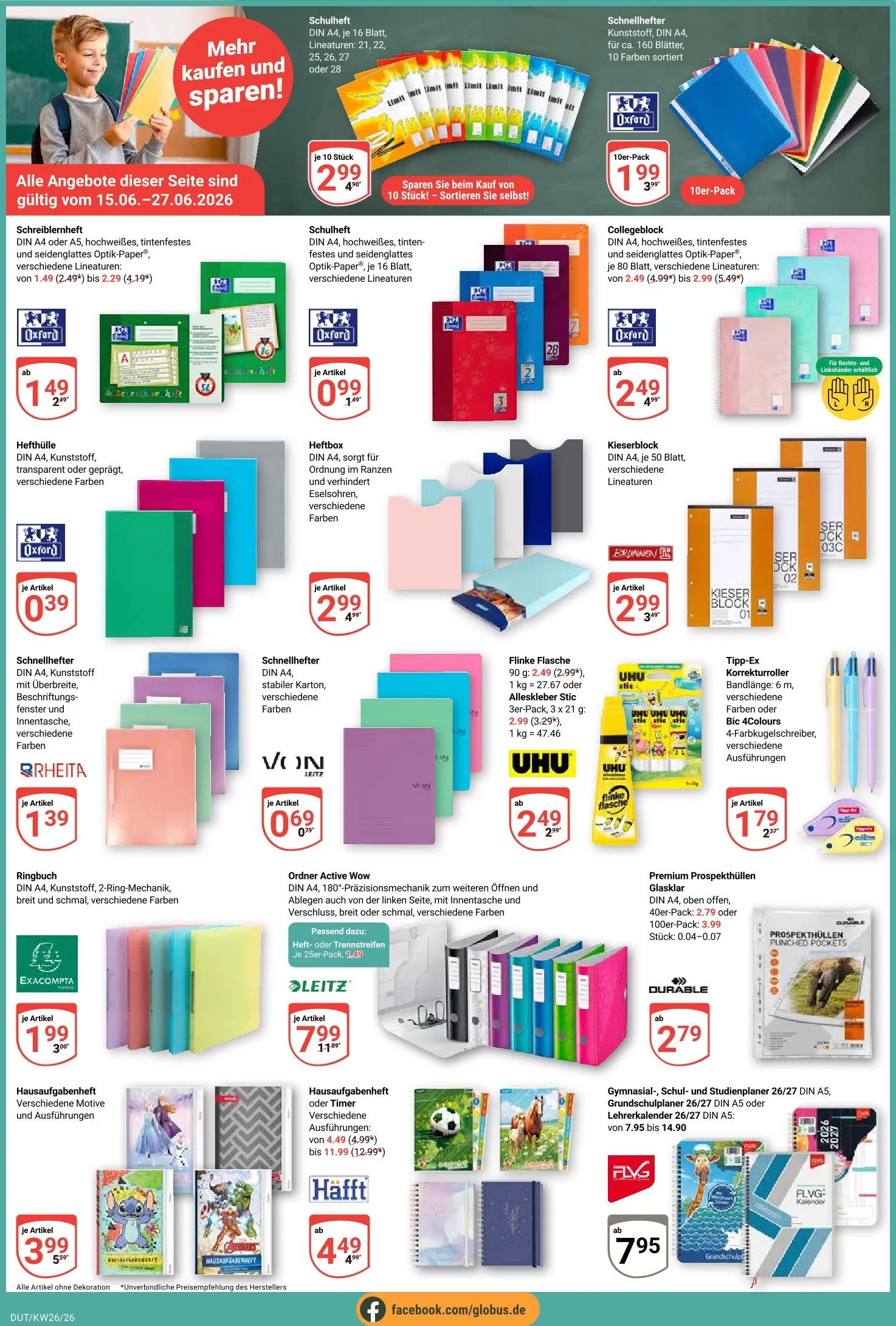 Globus Angebote von 15. Juni bis 27. Juni 2026 - Prospekt seite 3