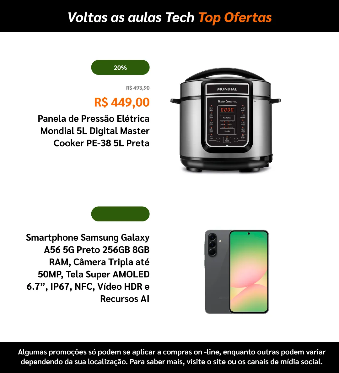 Encarte de  Ponto Frio Ofertas 22 de maio até 10 de junho 2026 - Pagina 3