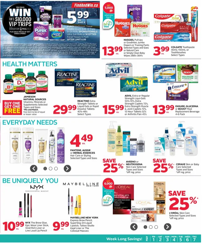  Rexall Sales from May 1 to May 7 2026 - flyer page 3