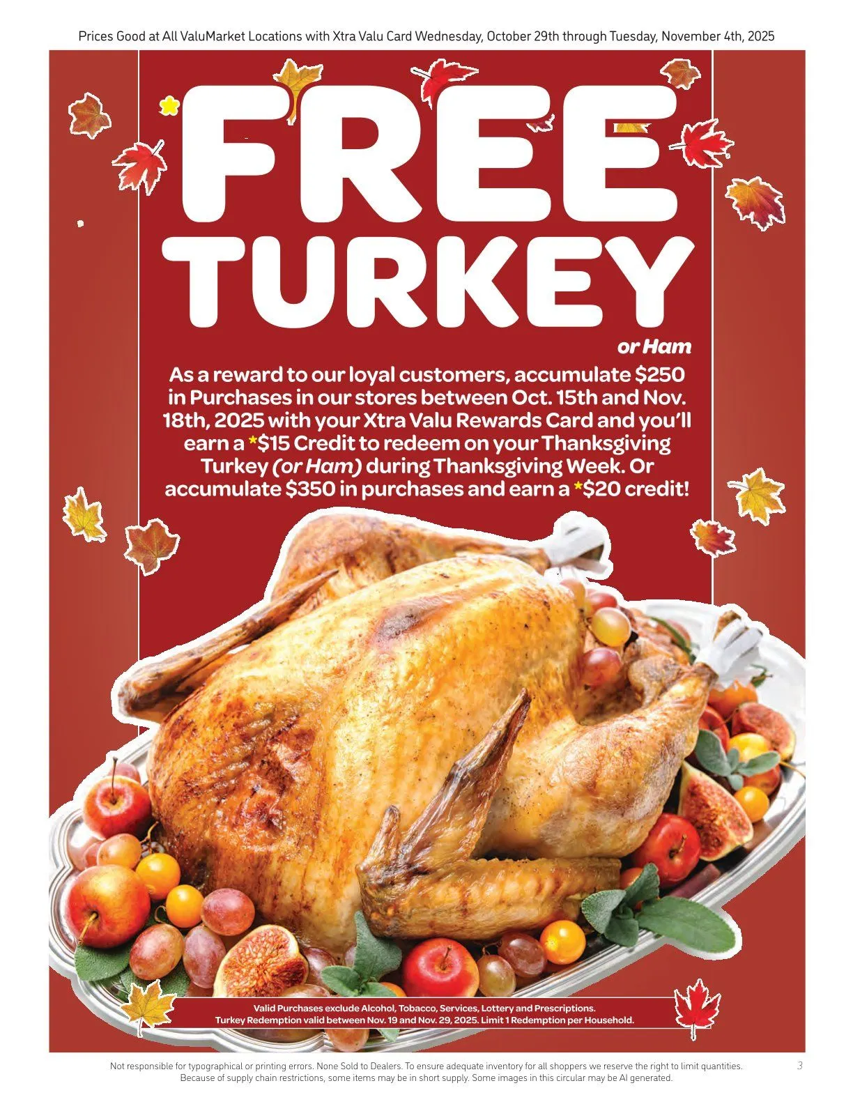Weekly ad ValuMarket weekly ads from October 29 to November 4 2025 - Page 3
