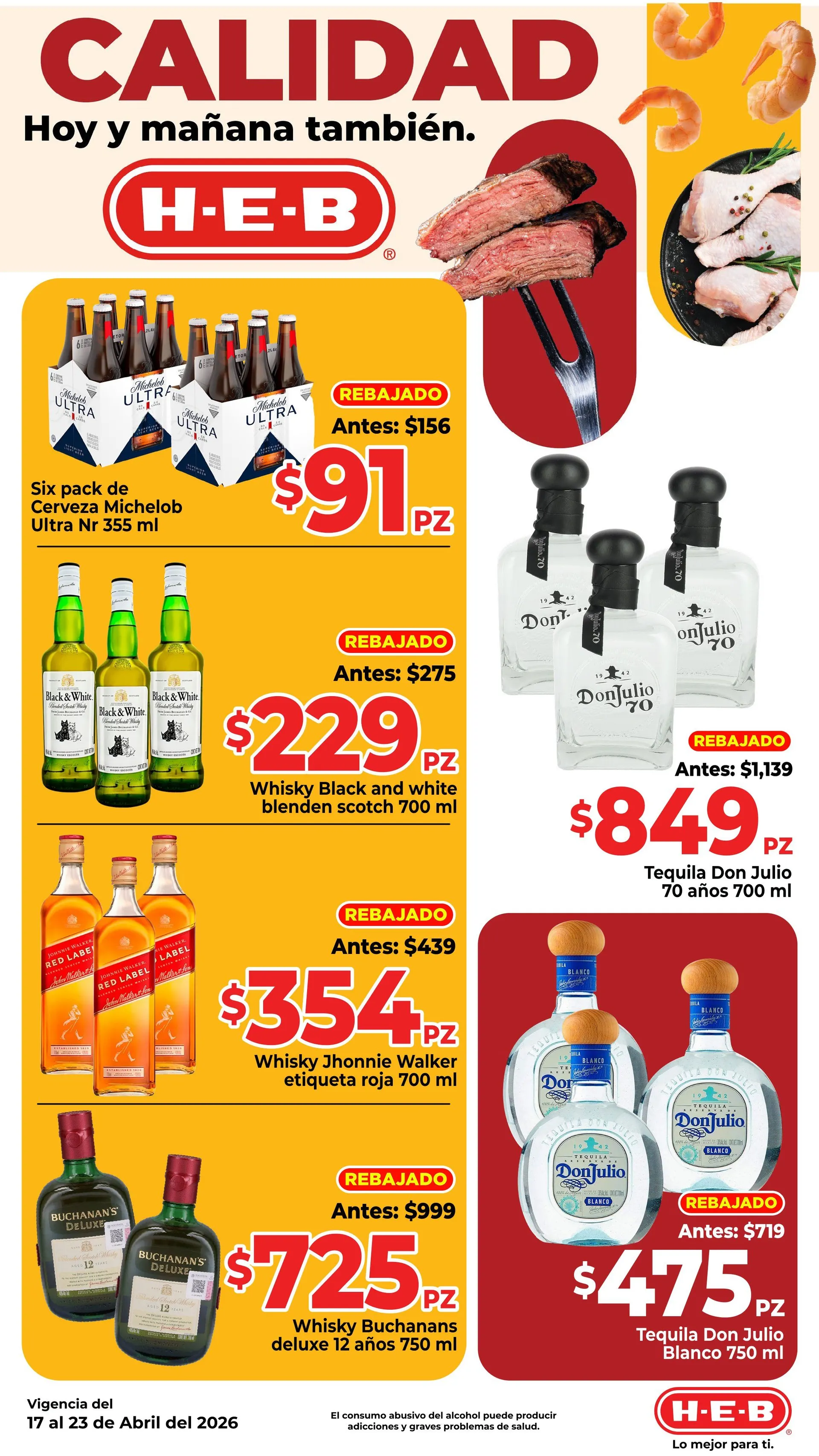 Catálogo de H-E-B Ofertas 17 de abril al 20 de abril 2026 - Pagina 3