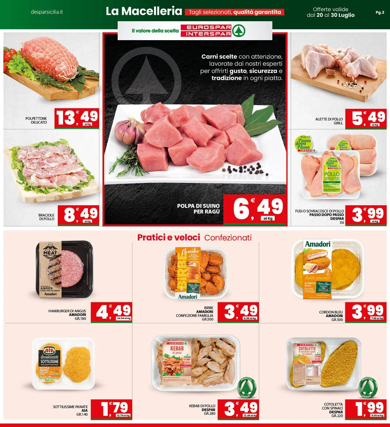Volantini Interspar da 20 luglio a 30 luglio di 2026 - Pagina del volantino 3