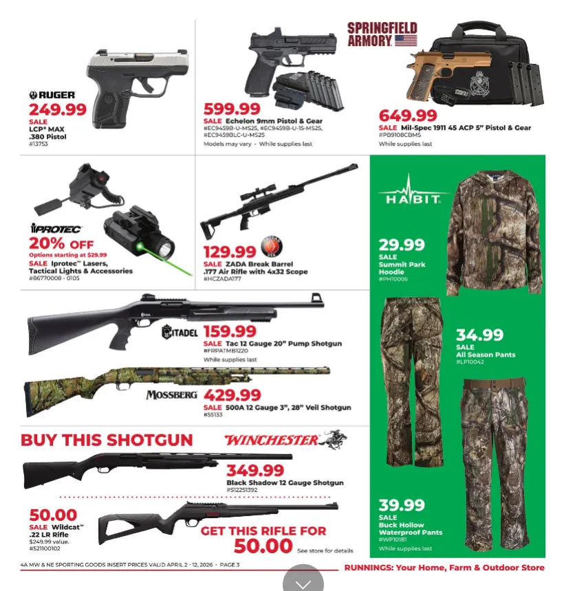 Weekly promotion Runnings Sales spanning from April 2 to April 12 2026 - Page 3 for Catalogue 365