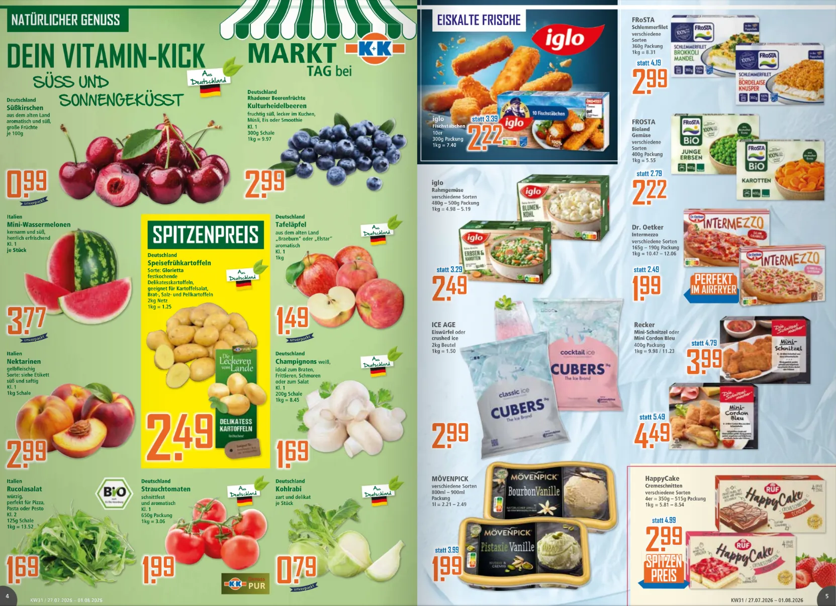 Klaas und Kock Sales von 27. Juli bis 1. August 2026 - Prospekt seite 3