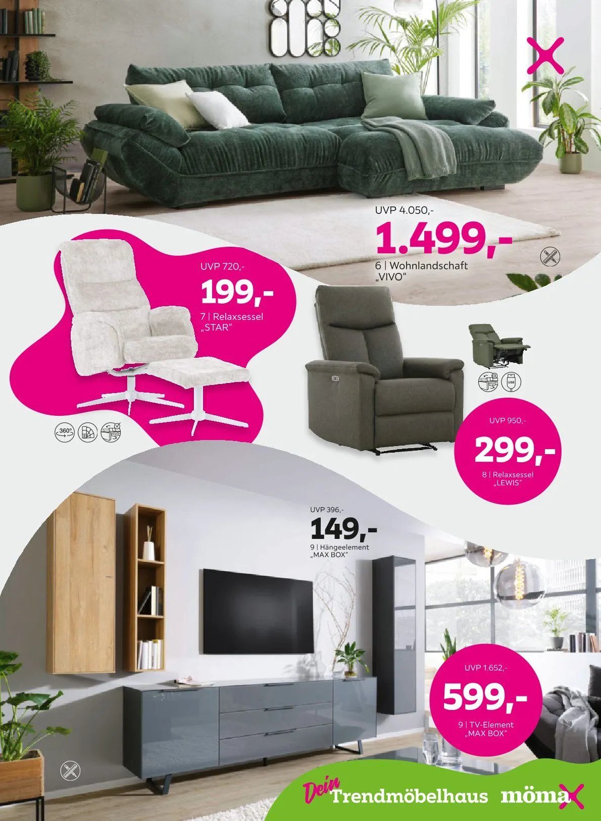 Mömax Angebote von 13. April bis 19. April 2026 - Prospekt seite 3