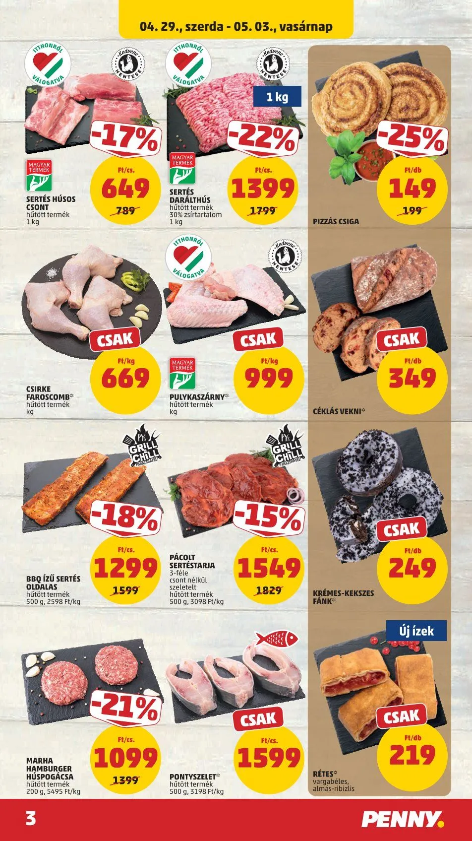 Katalógus  Penny Market legfrissebb ajánlatai április 29.-tól május 6.-ig 2026. - Oldal 3