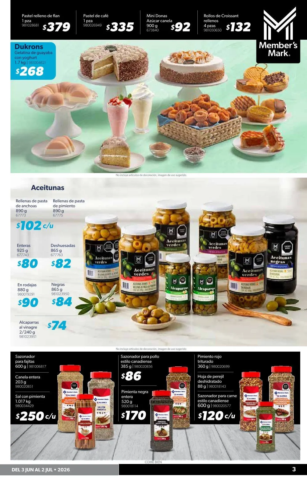 Catálogo de Sam's Club Ofertas 3 de junio al 2 de julio 2026 - Pagina 3