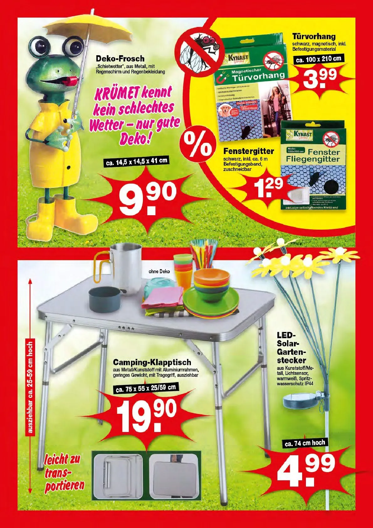 Krümet Sonderposten Angebote von 18. Mai bis 23. Mai 2026 - Prospekt seite 3