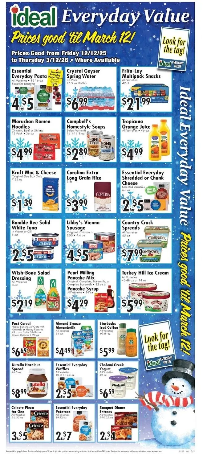 Weekly ad Ideal Food Basket Sales from December 12 to December 25 2025 - Page 3