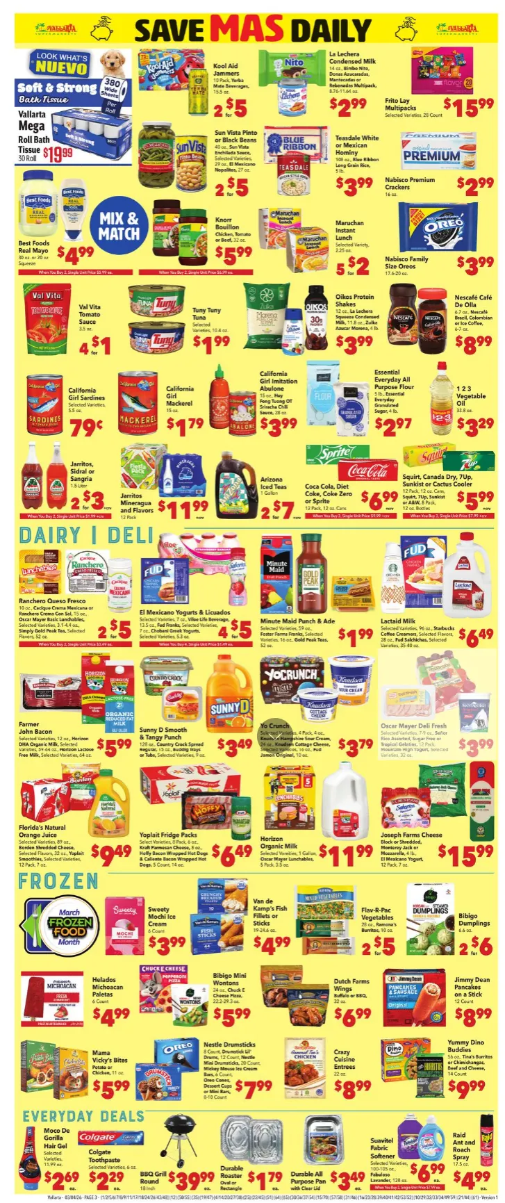 Weekly ad Vallarta Sales from March 4 to March 10 2026 - Page 3