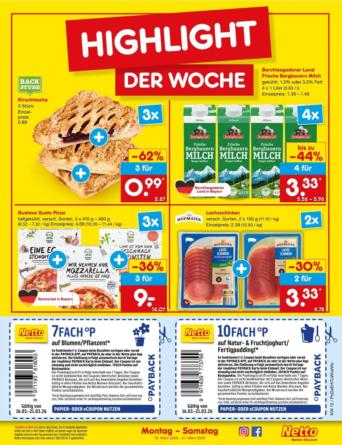  Netto Marken-Discount Prospekte von 16. März bis 21. März 2026 - Prospekt seite 3