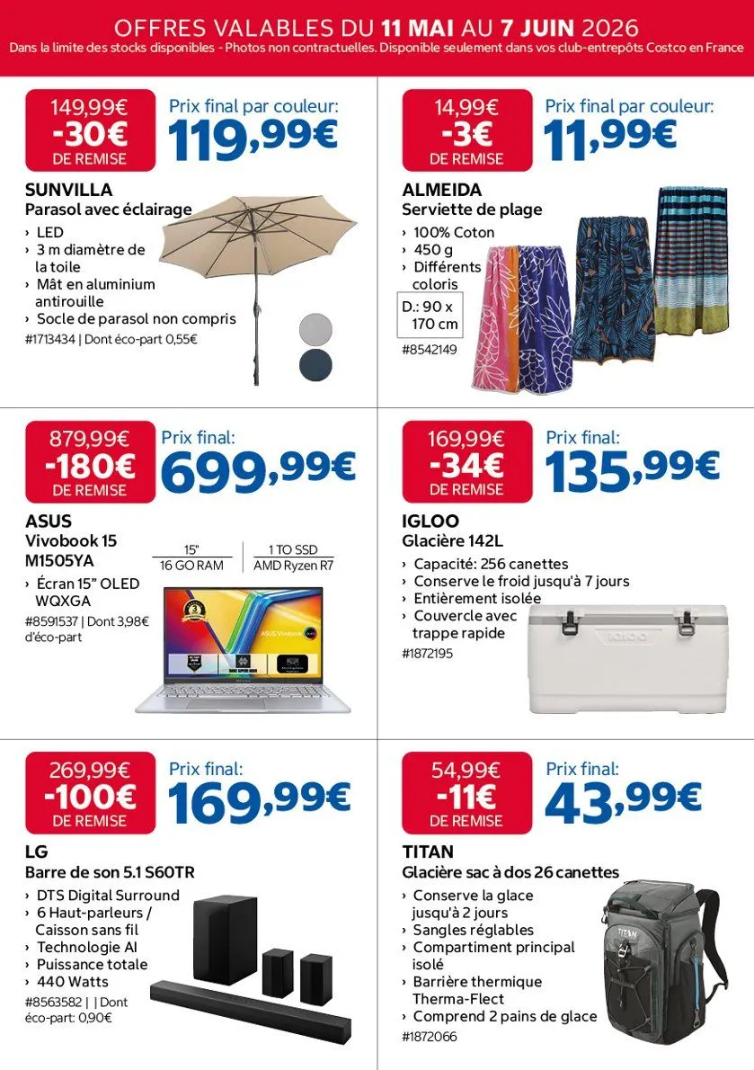 Costco Catalogue du 11 mai au 7 juin 2026 - Catalogue page 3