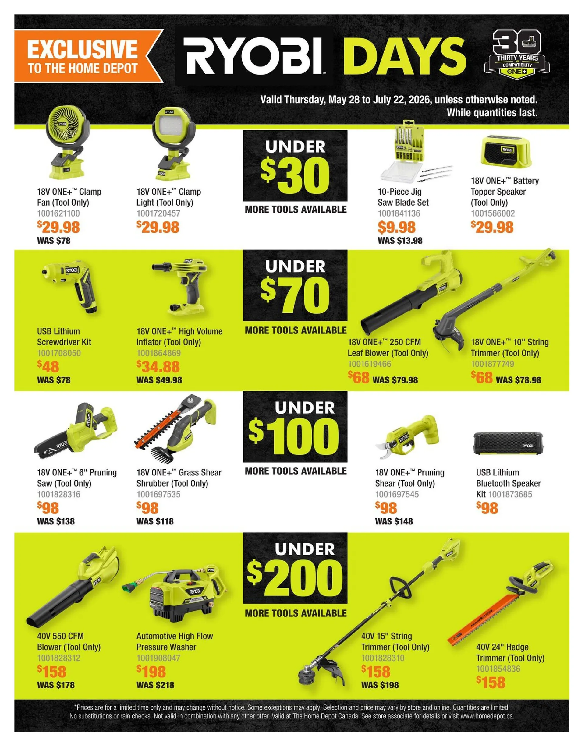 The Home Depot from May 28 to July 22 2026 - flyer page 3