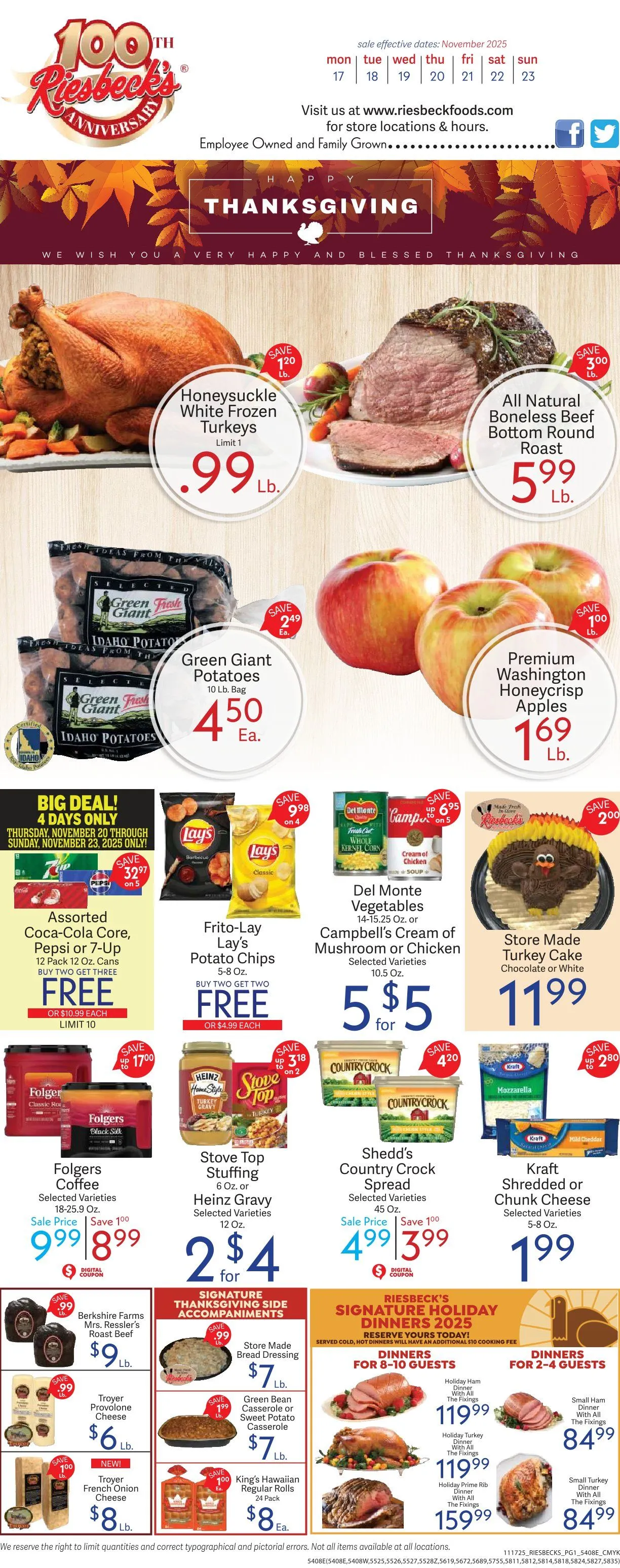 Weekly ad Riesbeck Sales from November 17 to December 31 2025 - Page 3