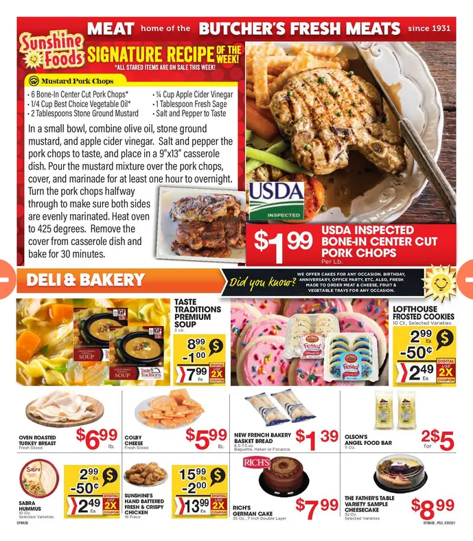 Weekly ad Sunshine Foods Sales from April 3 to April 9 2026 - Page 3