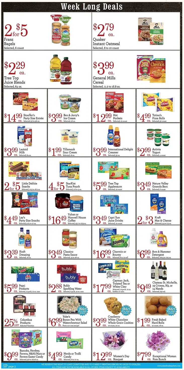 Weekly ad Yoke's Fresh Market Sales from March 4 to March 10 2026 - Page 3