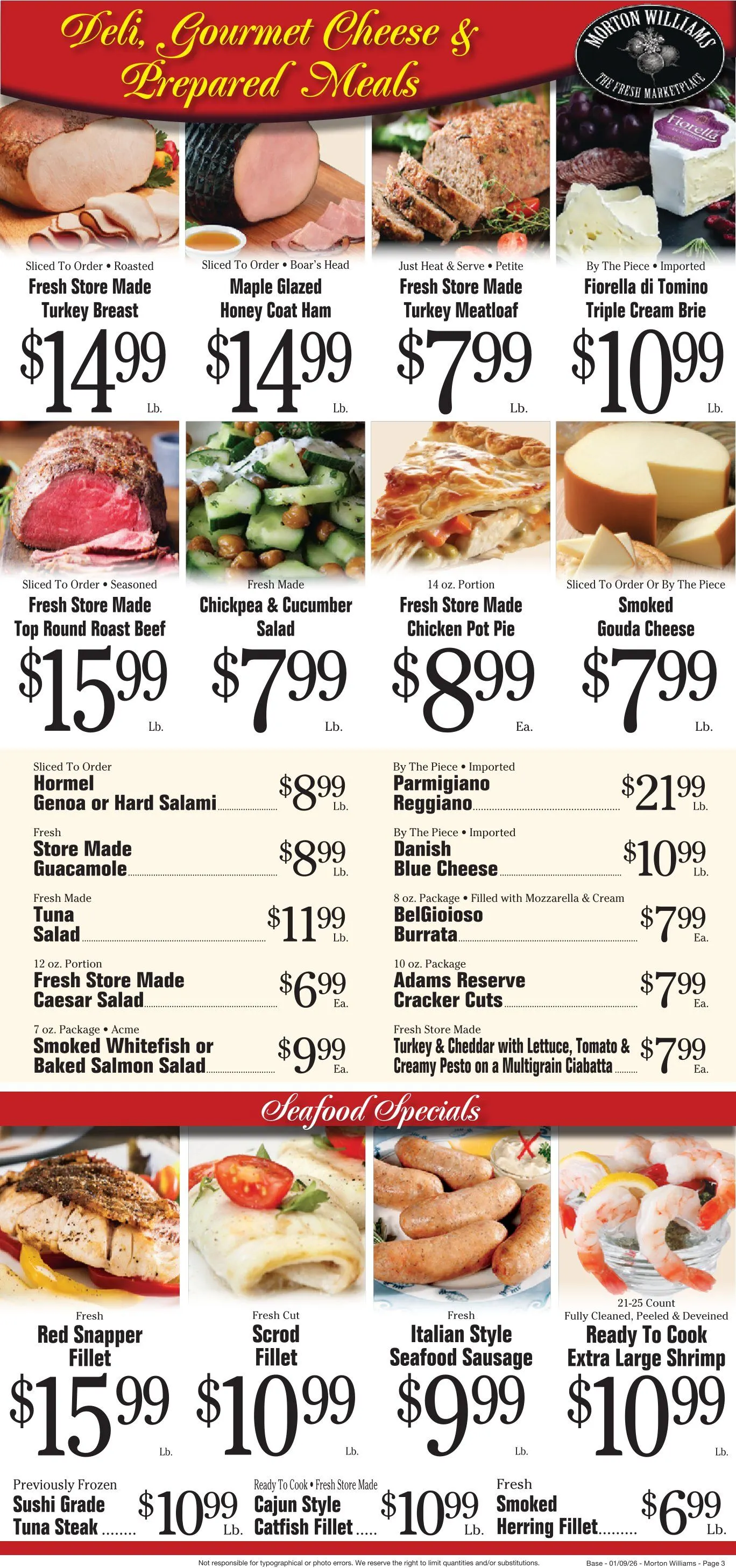Weekly ad Morton Williams Sales from January 9 to January 15 2026 - Page 3