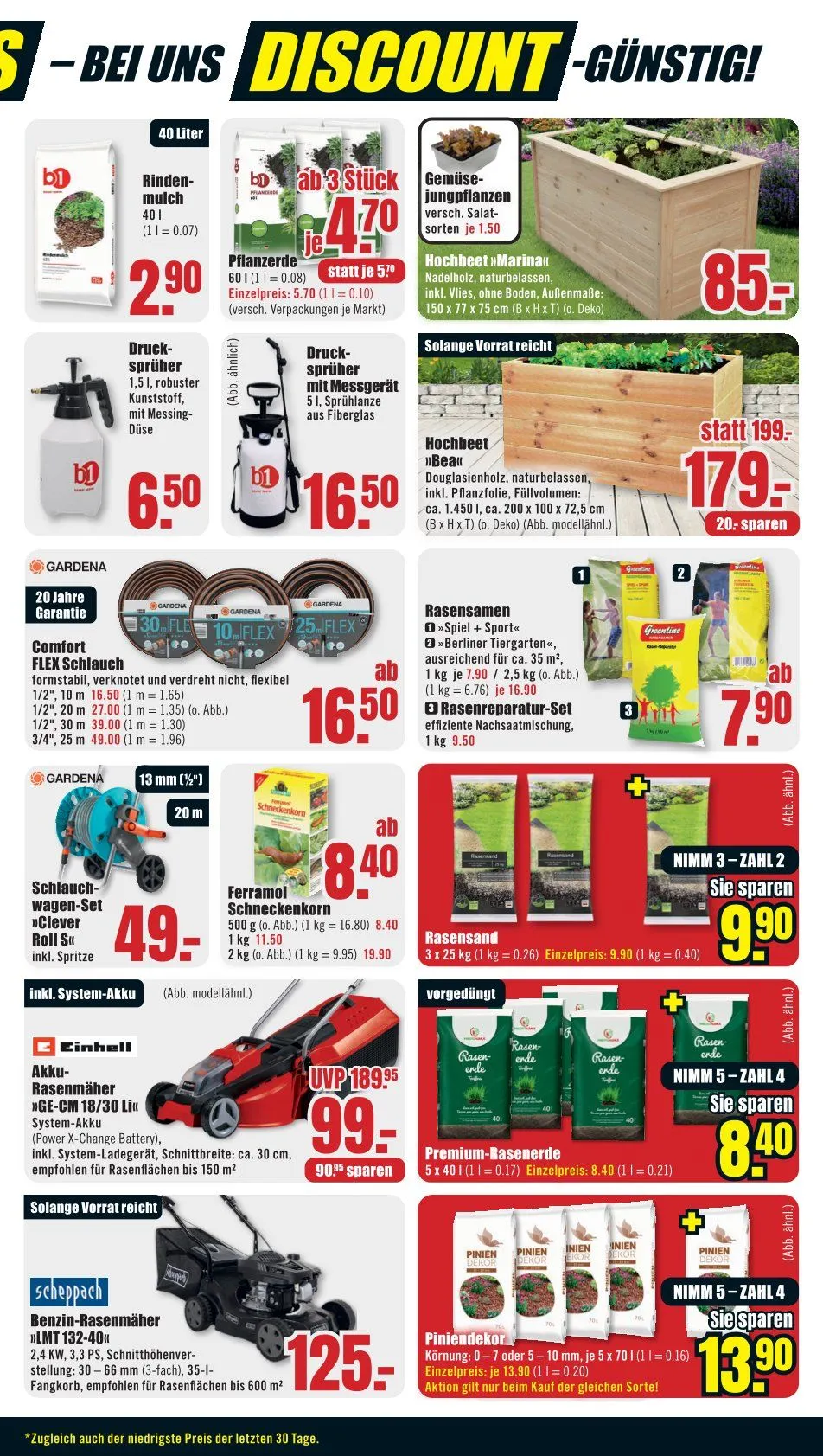 B1 Discount Baumarkt Angebote von 20. Juni bis 26. Juni 2026 - Prospekt seite 3