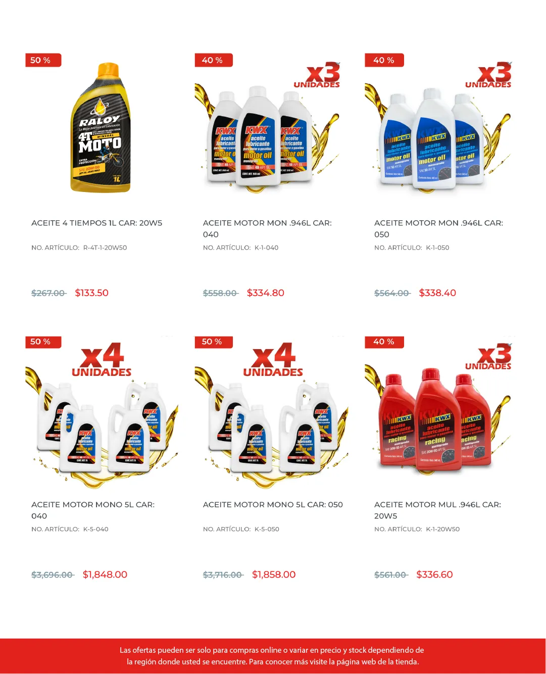 Catálogo de Refaccionaria California Ofertas 24 de julio al 7 de agosto 2026 - Pagina 2