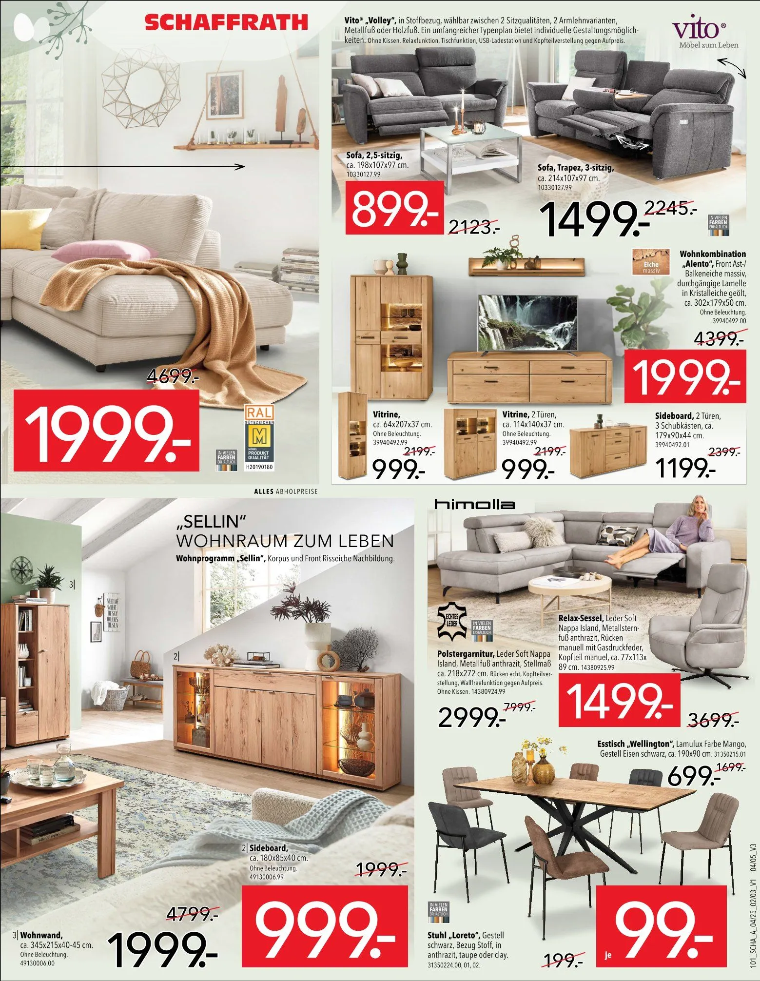 Schaffrath Angebote von 28. März bis 26. April 2025 - Prospekt seite 3