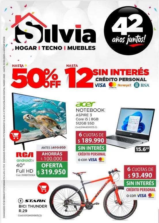 Ofertas de Ofertas Casa Silvia 1 de abril al 30 de abril 2025 - Página 2 del catálogo