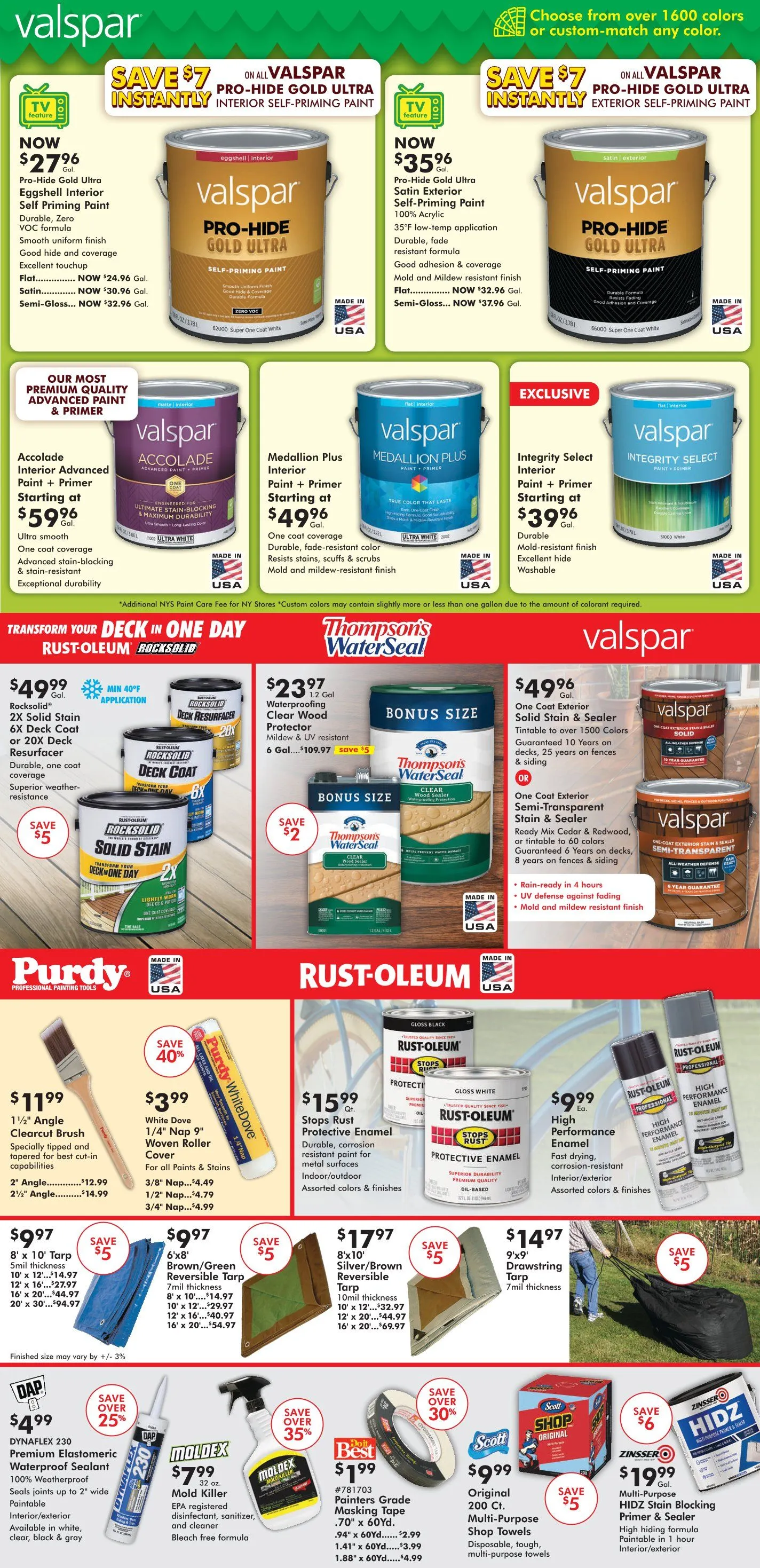 Weekly promotion Valu Home Centers Sales spanning from April 19 to April 26 2026 - Page 3 for Catalogue 365