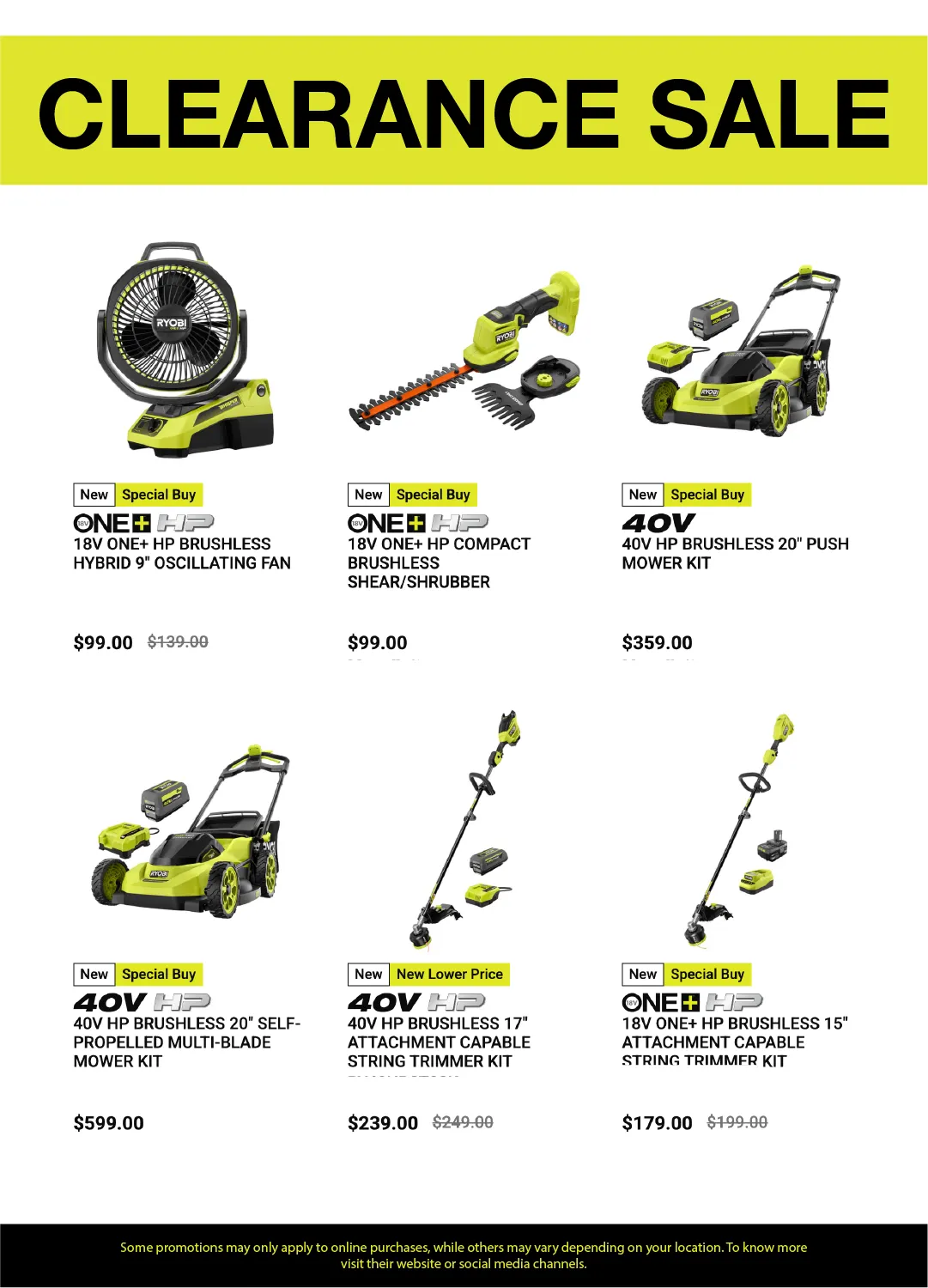 Weekly ad  Ryobi Sales from April 21 to May 10 2026 - Page 2