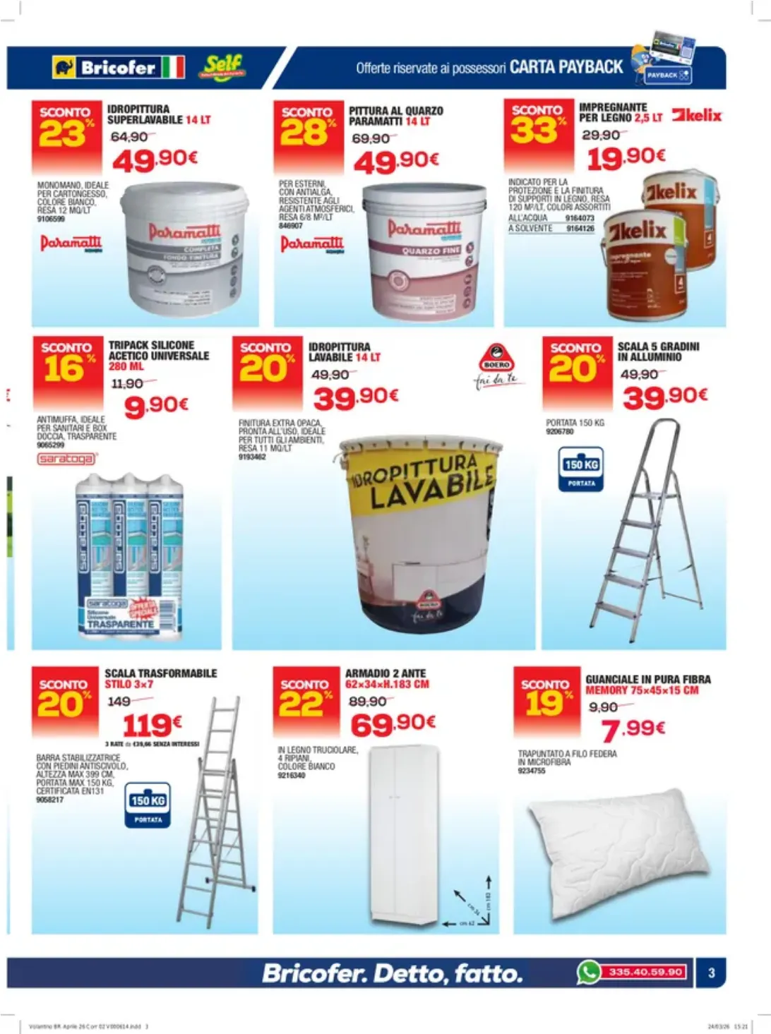 Volantini Self da 31 marzo a 26 aprile di 2026 - Pagina del volantino 3