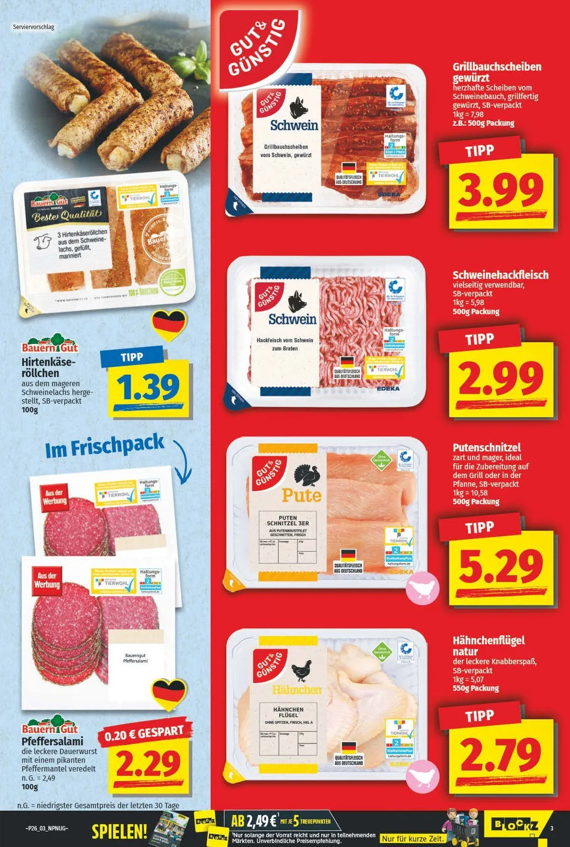 NP Discount Deals von 22. Juni bis 28. Juni 2025 - Prospekt seite 3