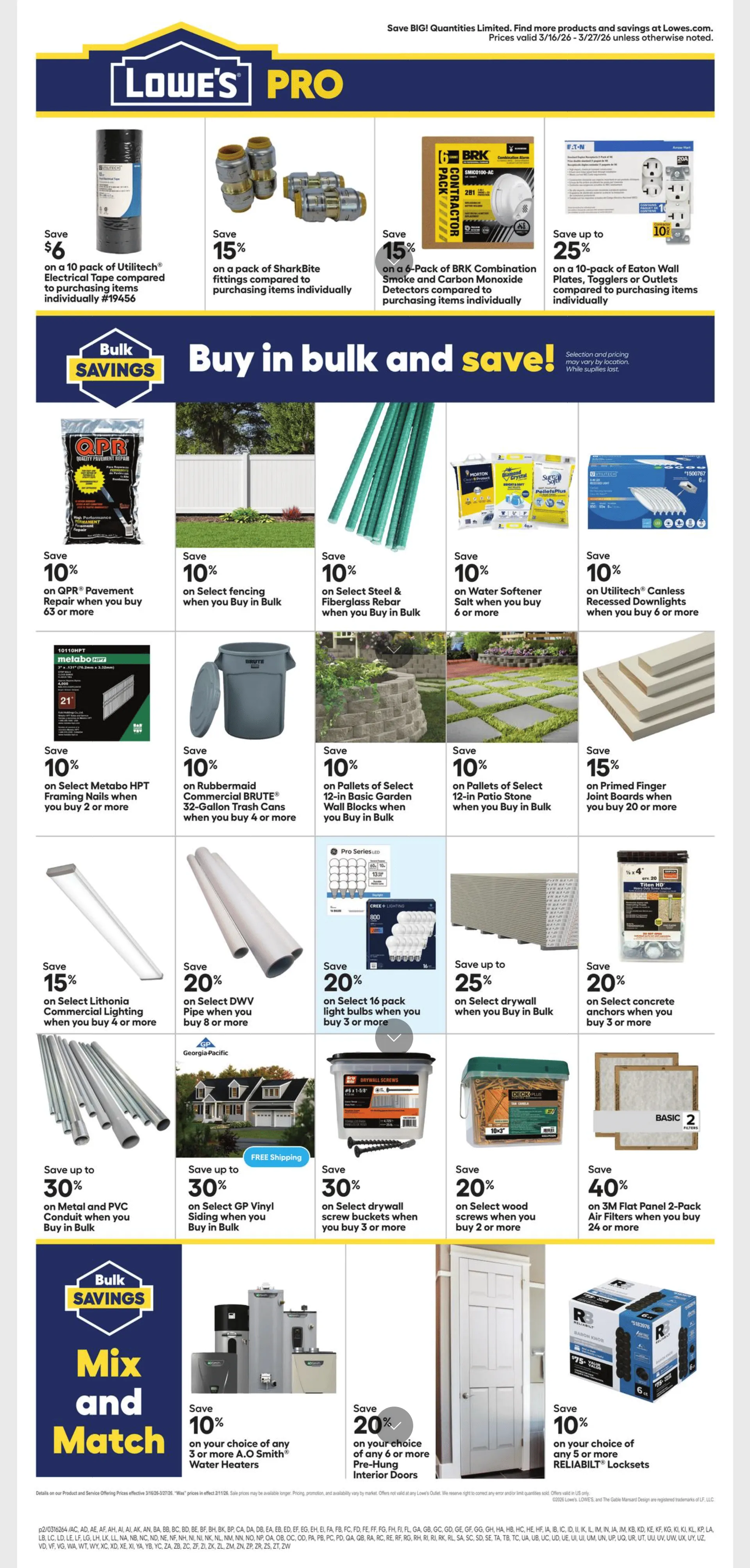 Weekly ad Pro ad from March 16 to March 27 2026 - Page 2