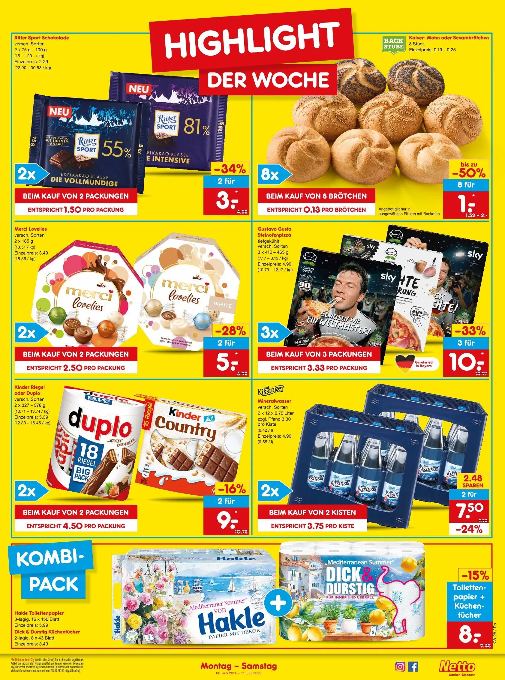 Netto Marken-Discount Folder van 6 juli tot 12 juli 2026 - Folder pagina 3