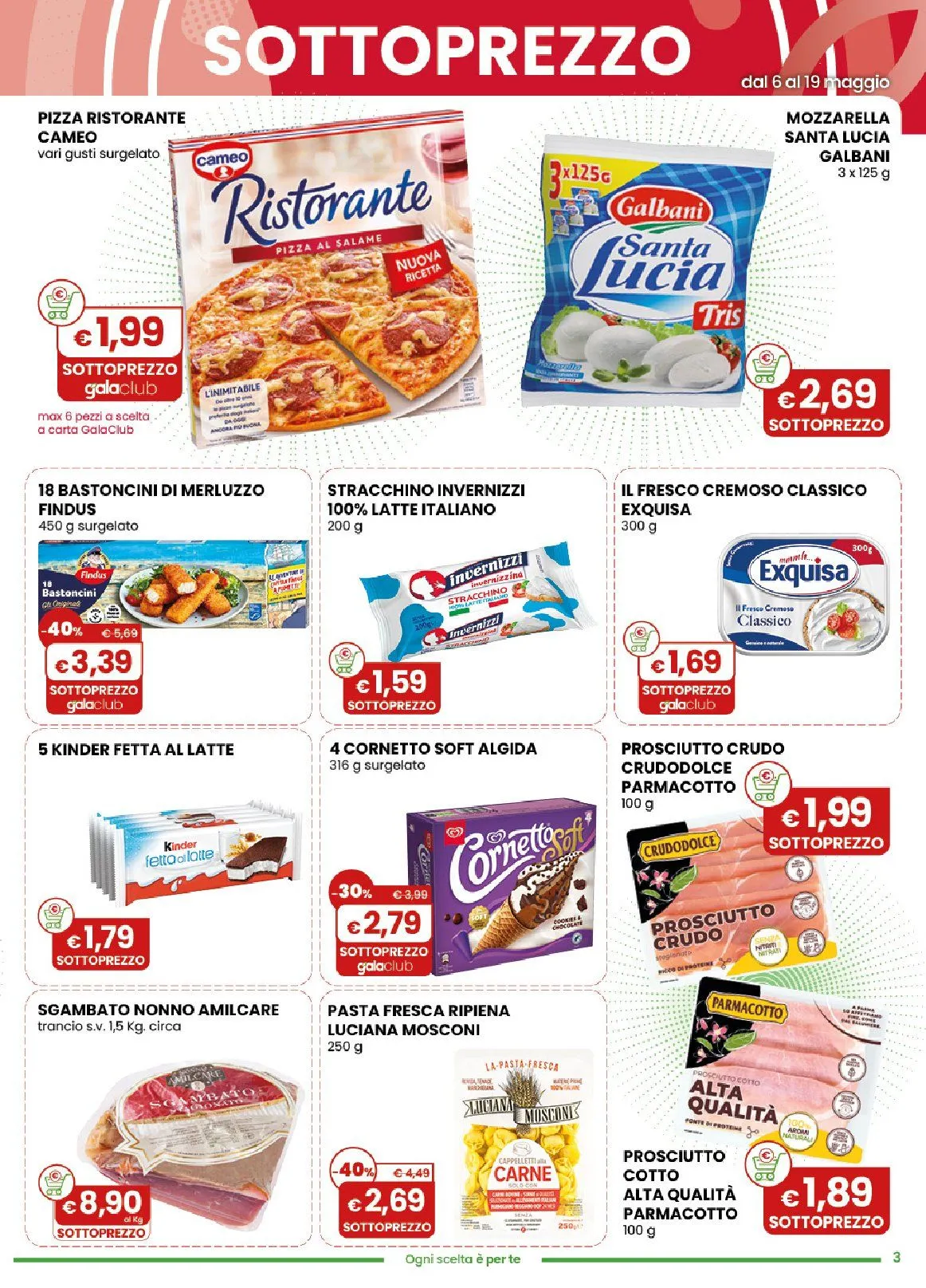  Volantini Gala Supermercati da 6 maggio a 19 maggio di 2026 - Pagina del volantino 3