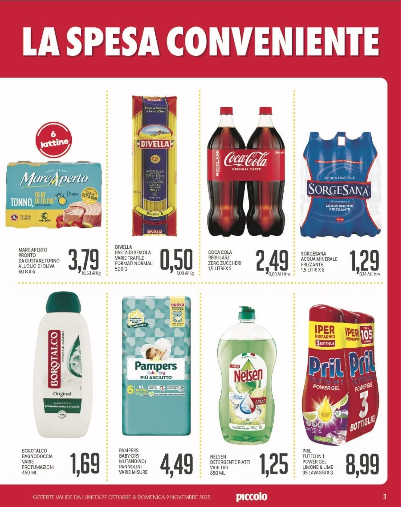 Volantini Piccolo da 27 ottobre a 9 novembre di 2025 - Pagina del volantino 3