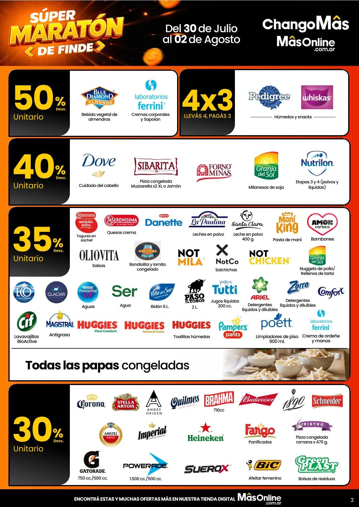 Ofertas de Changomas Ofertas 30 de julio al 2 de agosto 2026 - Página 3 del catálogo
