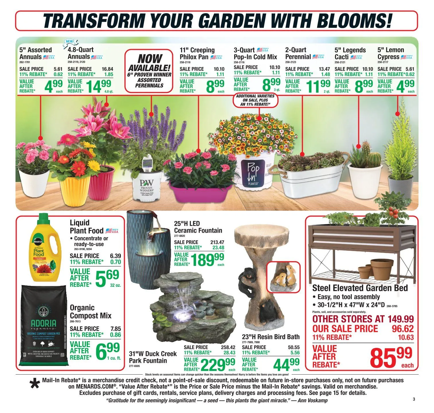 Weekly ad Menards Sales from May 1 to May 31 2026 - Page 3