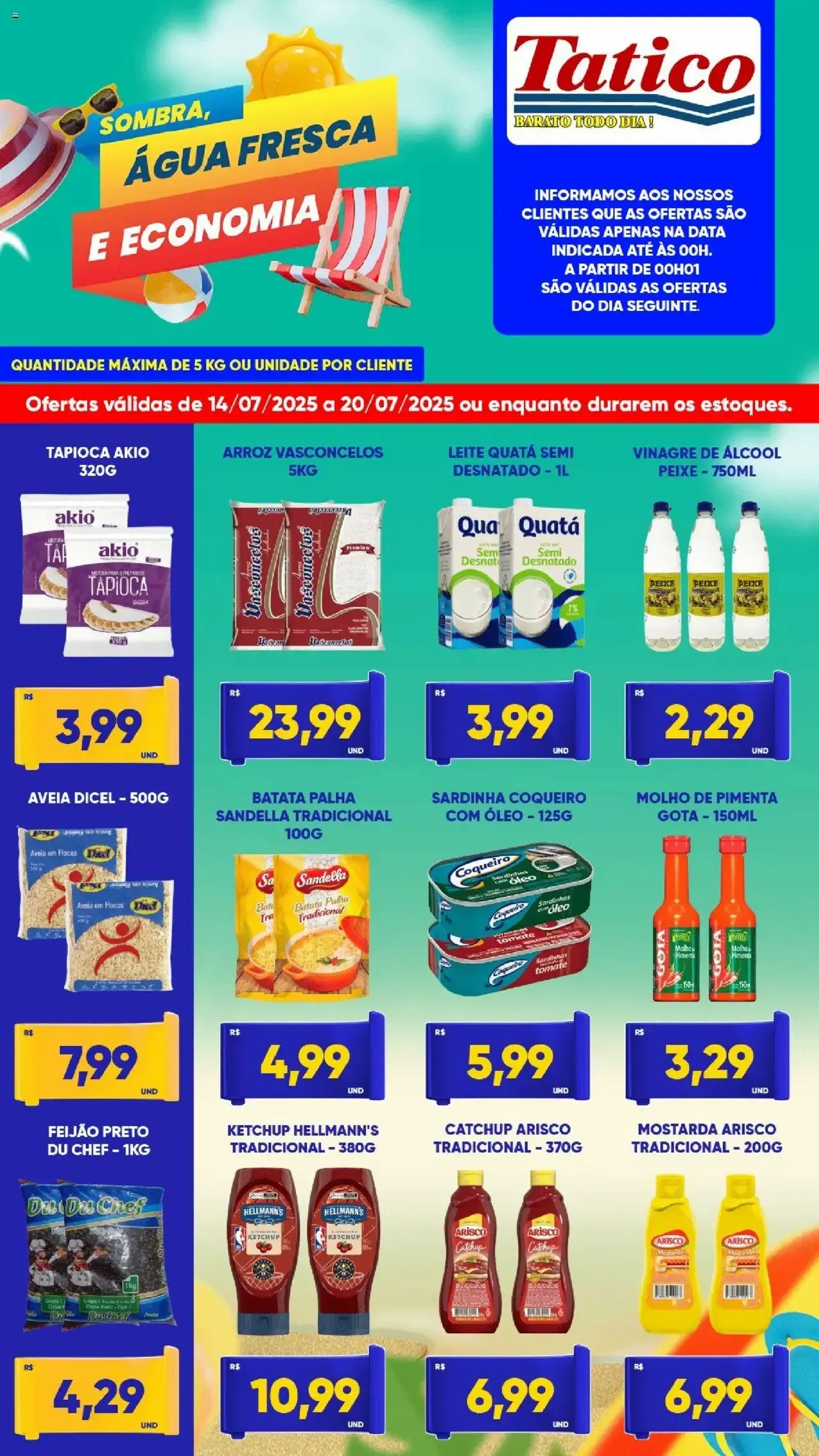 Encarte de Folhetos Tatico 14 de julho até 21 de julho 2025 - Pagina 3