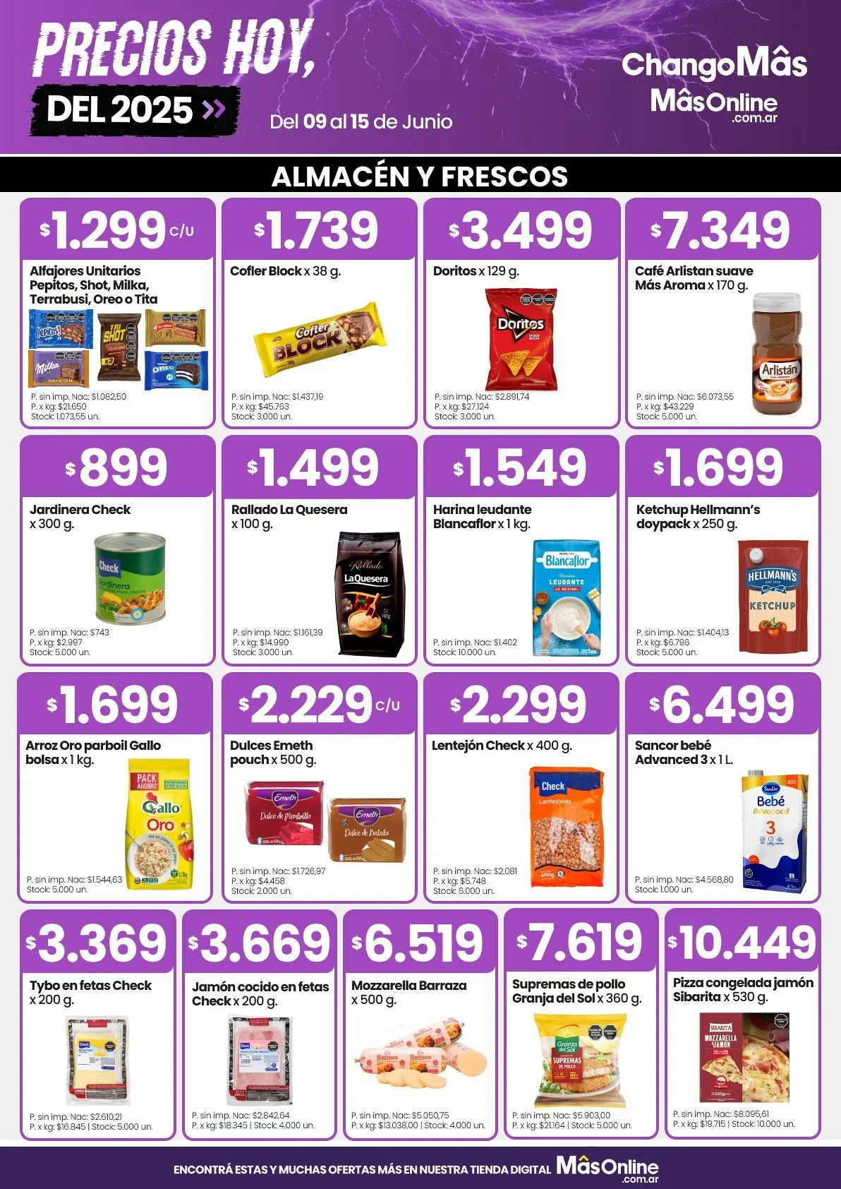 Ofertas de Changomas Ofertas 9 de junio al 15 de junio 2026 - Página 3 del catálogo