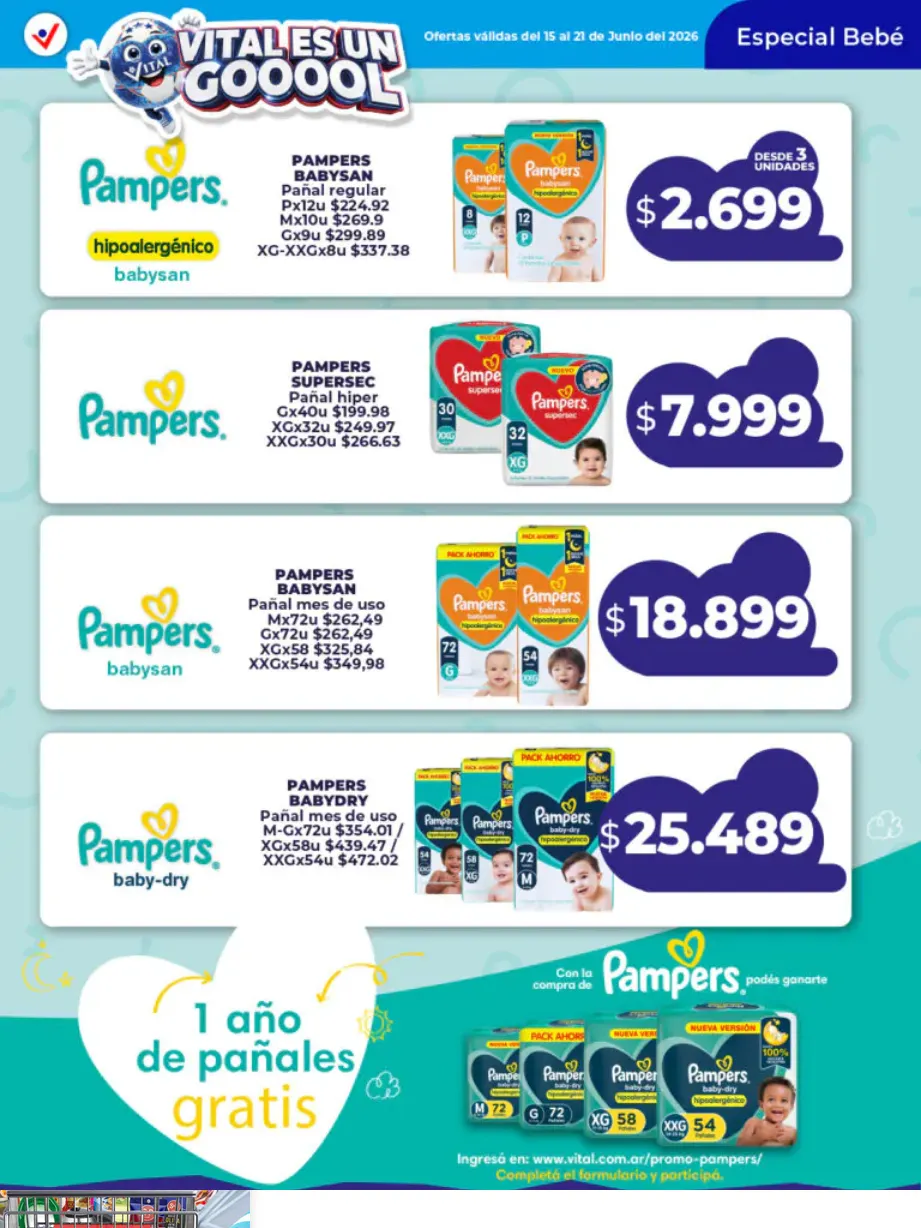 Ofertas de Vital Ofertas 15 de junio al 21 de junio 2026 - Página 3 del catálogo