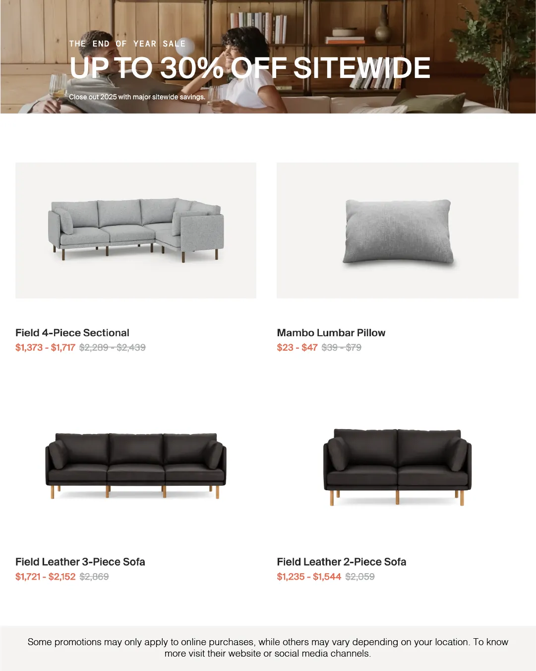 Weekly ad  Burrow Sales from December 22 to January 11 2026 - Page 2