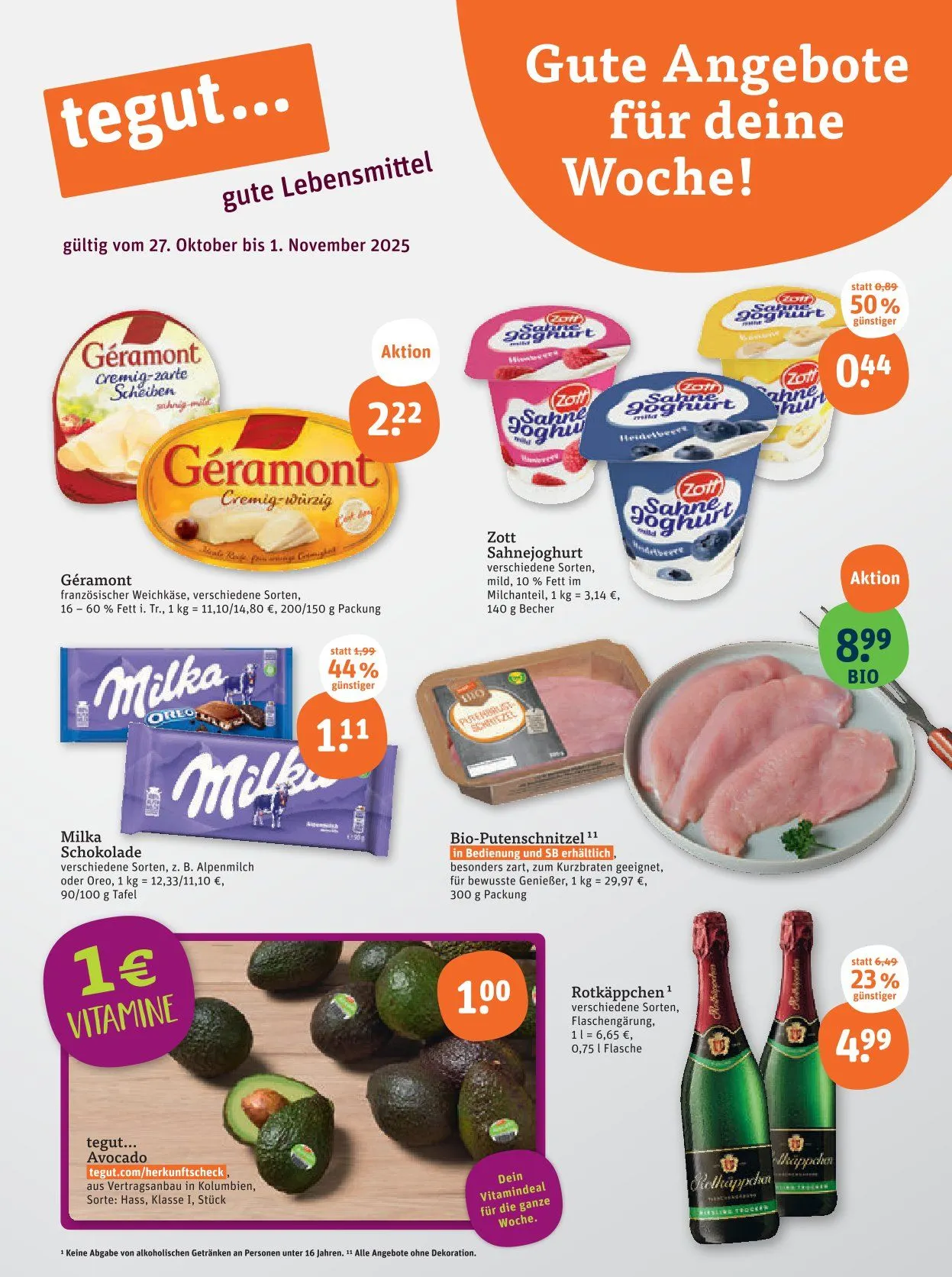 tegut... Prospekte  von 31. Oktober bis 3. November 2025 - Prospekt seite 3